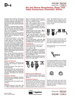 99 Union Street
Elmira, Ontario N3B 3L7
February 2004
Master Index
D Index
Cat. No. Index
February 2004
Cat. No. Index
Master