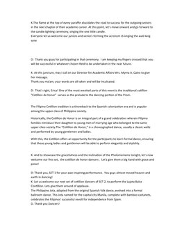 JS Prom 2023 Emcee Script | PDF | Dances | Performing Arts