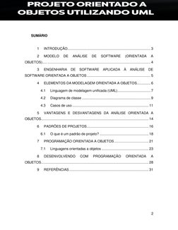 2 
 
 
SUMÁRIO 
1 
INTRODUÇÃO ..................................................................................... 3 
2 
M