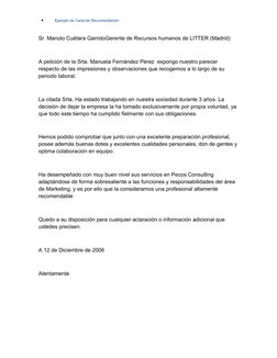 •
Ejemplo de Carta de Recomendación (http://ayuda.fotopex.com/documentos/ejemplo-de-carta-de-recomendacion/)
Sr. Manolo Cuéta