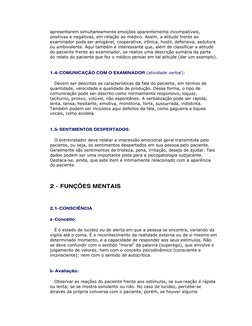 apresentarem simultaneamente emoções aparentemente incompatíveis, 
positivas e negativas, em relação ao médico. Assim, a atit