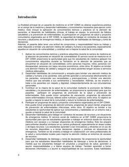 Introducción
La finalidad principal de un pasante de medicina en el DIF CDMX es obtener experiencia práctica
en el campo de l