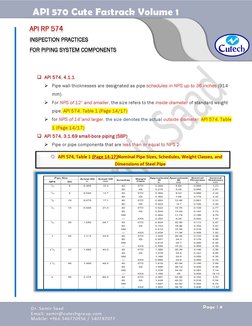 API 570 Inspection Code Overview | PDF