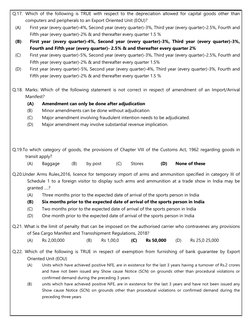 Customs Exam Questions and Answers 2021 | PDF | Customs | Taxes