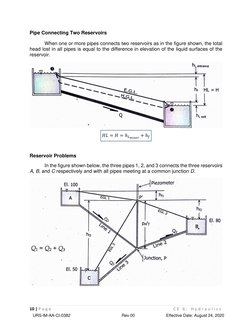 Pipes in Series and Parallel Analysis | PDF | Discharge (Hydrology ...