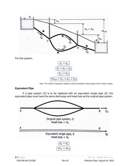 Pipes in Series and Parallel Analysis | PDF | Discharge (Hydrology ...