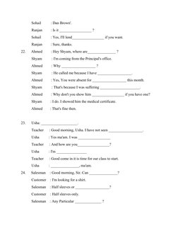 Sohail
Ranjan
Sohail
Ranjan
22.
Ahmed
Shyam
Ahmed
Shyam
Ahmed
Shyam
Ahmed
Shyam
Ahmed
: Dan Brown'.
: Is it _________________