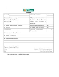 Micro Loan Application Form | PDF | Loans | Banks