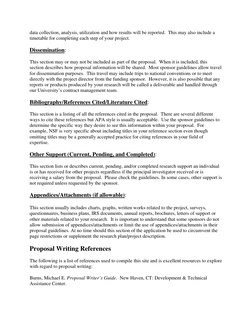 data collection, analysis, utilization and how results will be reported.  This may also include a 
timetable for completing