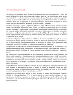 PROGRAMA DE ESTUDIO 3
Idioma Extranjero Inglés | Kinder | Unidad de Currículum y 
Idioma extranjero: inglés
La incorporación