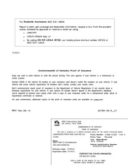 For Roadside Assistance: 800-531-8555
Report a claim, get coverage and deductible information, request a tow from the acciden