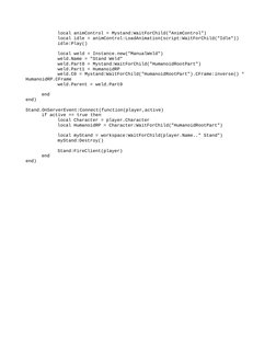JoJo Stand Summon Script for Roblox | PDF