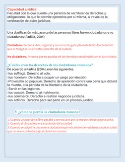 Capacidad jurídica:
Facultad con la que cuenta una persona de ser titular de derechos y 
obligaciones, lo que le permite ejer