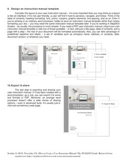 Step-by-Step User Manual Creation Guide | PDF | Page Layout | Software