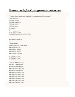 C++ Racing Games with Source Code | PDF | Computing | Software Development