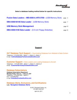 Database - Download - Instructions COLLINS | PDF | Computer File | Usb ...
