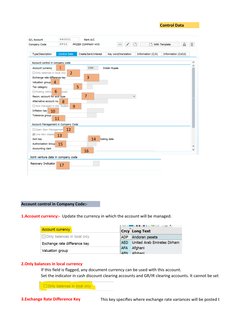GL Account Master Data Creation Guide | PDF | Exchange Rate | Bookkeeping