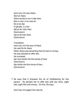 Readings of Iwori Oturupón Insights | PDF | Language Arts & Discipline ...
