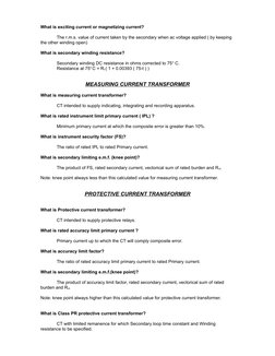 What is exciting current or magnetizing current?
The r.m.s. value of current taken by the secondary when ac voltage applied (