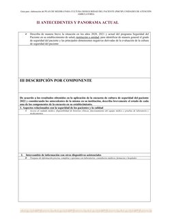Plan de Mejora en Seguridad del Paciente | PDF | Seguridad del paciente ...