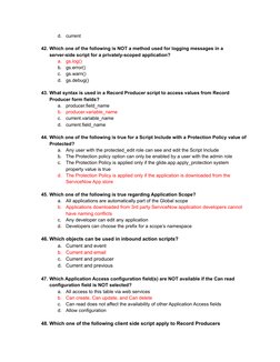 Servicenow Developer Exam ServiceNow Application Developer Exam Guide | PDF | Representational ...
