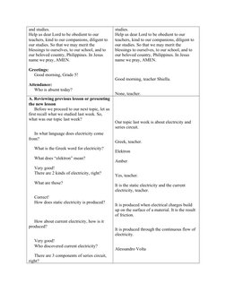 Series and Parallel Circuits Lesson Plan | PDF | Series And Parallel ...