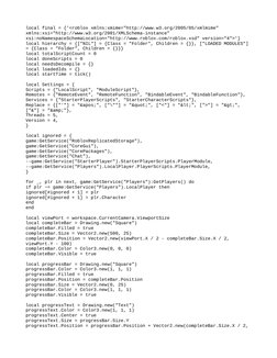 local final = {'<roblox xmlns:xmime="http://www.w3.org/2005/05/xmlmime" 
xmlns:xsi="http://www.w3.org/2001/XMLSchema-instance