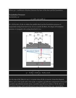 Gravity Dam Stability Analysis Guide | PDF | Stress (Mechanics) | Dam