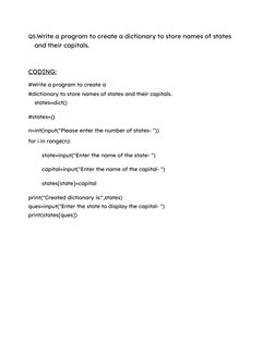 O Level Python Practical Questions | PDF | Computer Programming | Computing
