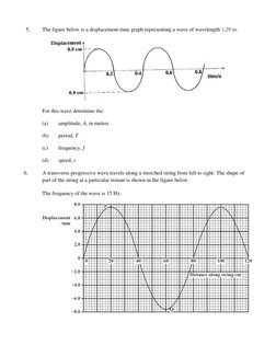 Wave Motion Practice Questions | PDF | Waves | Wavelength