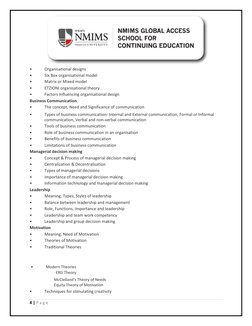 • 
Organisational designs 
 
• 
Six Box organisational model 
 
• 
Matrix or Mixed model 
 
• 
ETZIONI organi