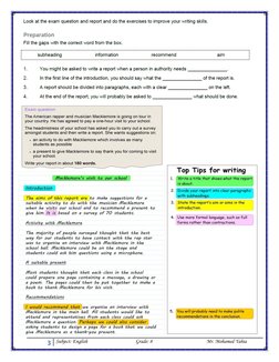 3 Subject: English                                        Grade: 8                                             Mr. Mohamed Ya