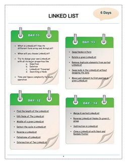 4 
 
 
 
 
 
 
 
 
 
 
 
 
 
 
 
 
 
 
 
 
 
 
 
 
 
 
 
 
 
 
 
 
 
 
 DAY-11
LINKED LIST 
 What is LinkedList? How its 
di