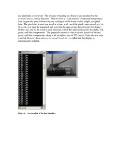 and pixel data is retrieved.  The process of reading in a frame is encapsulated in the 
readFrame() native function.  This in
