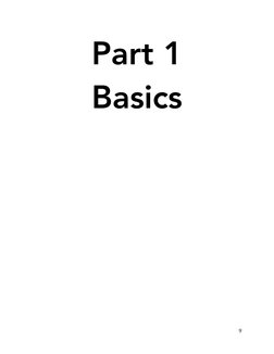 Part 1 
Basics 
9
