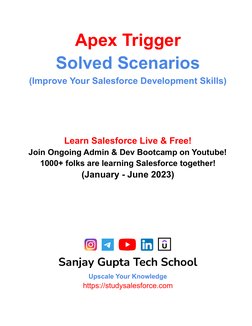 Salesforce Apex Trigger Scenarios Guide | PDF | Information Technology ...