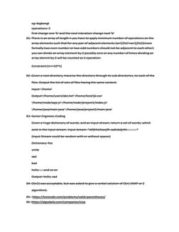 Visa Coding Assessment Questions | PDF | String (Computer Science ...