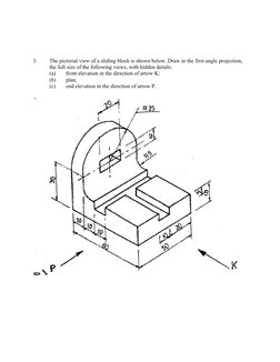 Technical Drawing Exam Overview 2024 | PDF | Ellipse | Framing ...
