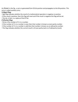 Flags in 8085 Microprocessor Explained | PDF | Central Processing Unit ...