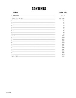 (2) of (188)
CONTENTS
ITEM
       PAGE No.
A few words ......................................................................