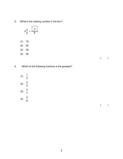PSLE Foundation Math Paper 1 & 2 | PDF