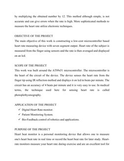 by multiplying the obtained number by 12. This method although simple, is not
accurate and can give errors when the rate is h