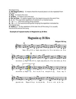 Understanding Musical Forms: Binary & Ternary | PDF | Musical Forms | Songs