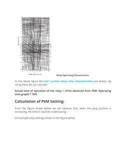 PSM and TMS Settings in Relays | PDF | Relay | Transformer