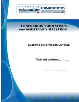 1 
 
 
 
Cuaderno de Formación Continua 
 
 
 
 
Título del cuaderno…………