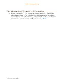 Circle Constructions - Student Guide - Part 2 | PDF | Circle | Triangle
