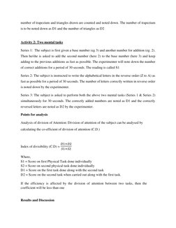 Effects of Divided Attention on Task Efficiency | PDF | Attention ...
