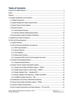______________________________________________________________________ 
Navistar Supplier Quality Requirements, November 21,