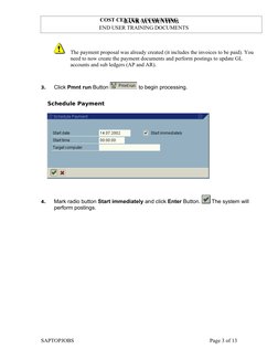 F110 Payment Run Process in SAP | PDF | Payments | Computing