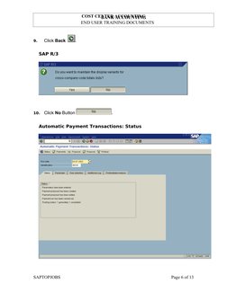 F110 Payment Run Process in SAP | PDF | Payments | Computing